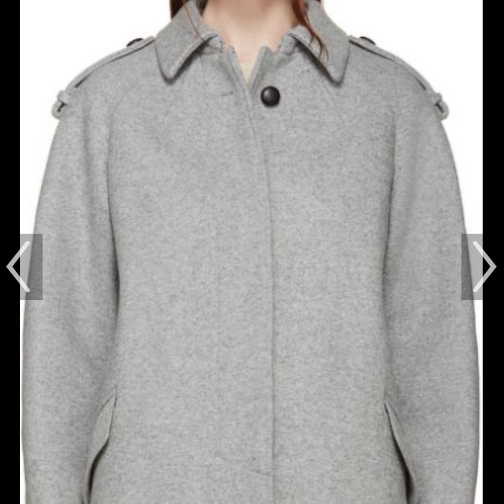 Isabel marrant wool Faber coat - Picture 3 of 7